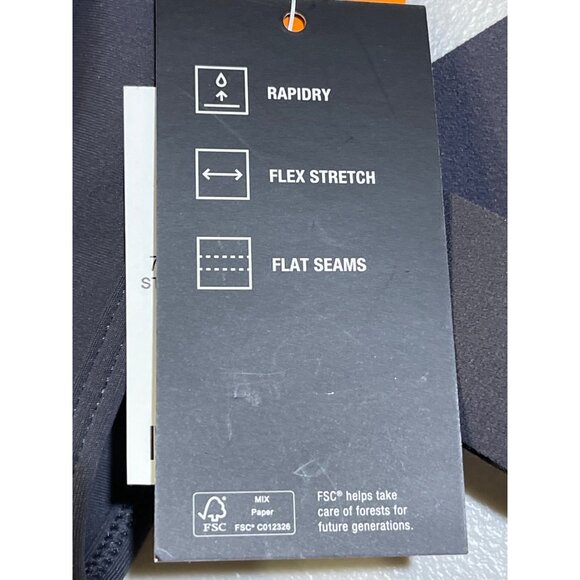 Ideology Womens Size 3X Sports Bra With Zip Front Closure Medium Support Gray - Picture 9 of 9